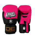 Danger Evolution Black Handballhandschuhe - Semi Leder - Neon Pink/Schwarz