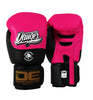 Danger Evolution Black Handballhandschuhe - Semi Leder - Neon Pink/Schwarz