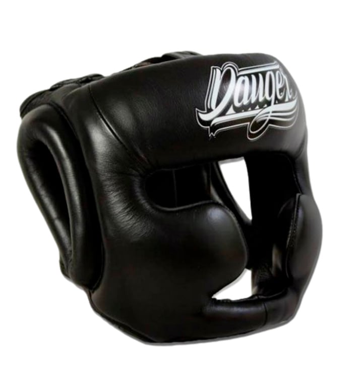 Danger Kopfschutz Pro - Semi Leder - Schwarz