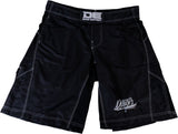 Danger MMA Short - Satin-Mikrofaser - Schwarz