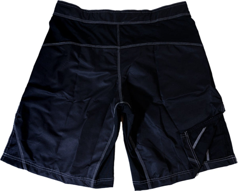 Danger MMA Short - Satin-Mikrofaser - Schwarz
