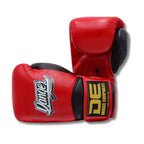 Danger Rocket Boxhandschuhe - Echt Leder - Rot