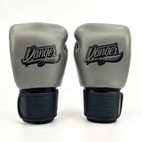 Danger Supermax Boxhandschuhe - Grey Edition - Echt Leder - Grau