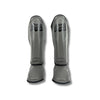 Danger Supermax Schienbeinschoner - Grey Edition - Echt Leder - Grau
