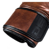 Danger Thai Legend Boxhandschuhe - Echtes Leder - Braune Retro-Optik