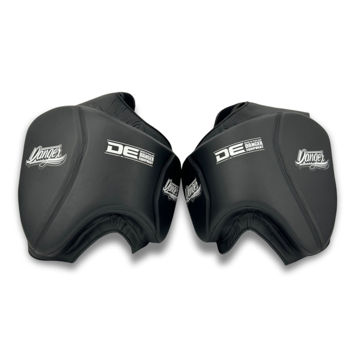 Danger Thigh Pads - Iron Man Beinschild - 1 Paar - schwarz