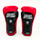 Danger Ultimate Fighter Boxhandschuhe - Echt Leder - Rot/Schwarz