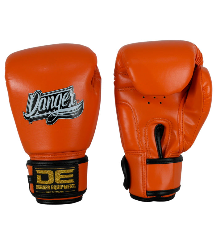 Danger Kinder Boxhandschuhe - PU - orange