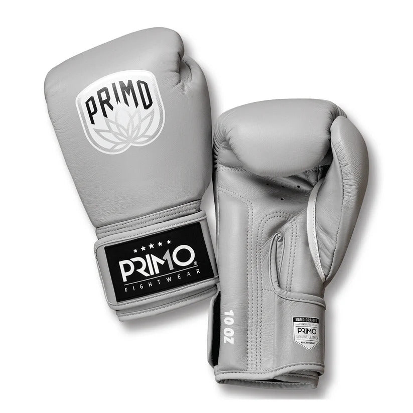 Primo Emblem 2.0 Mercury Grey Boxhandschuhe - Echt Leder - Hellgrau