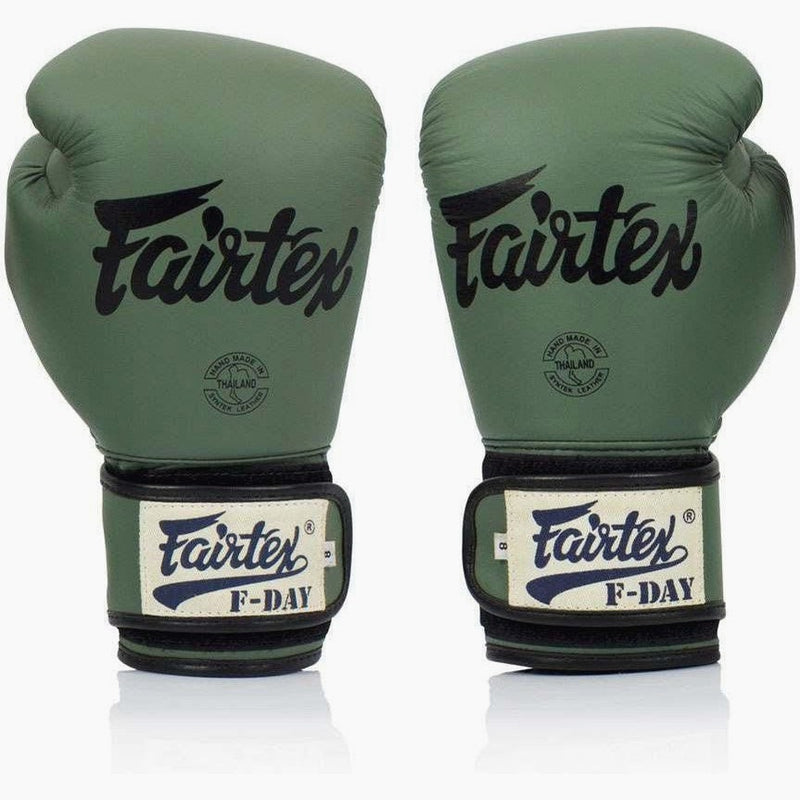 Fairtex BGV11 F-Day Boxhandschuhe - Grün