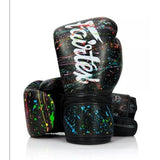 Fairtex BGV14PT Mikrofaser Boxhandschuhe - Kunstkollektionen - Painter Schwarz