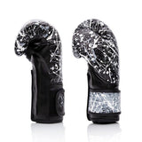 Fairtex BGV14PT Mikrofaser Boxhandschuhe - Kunstkollektionen - Painter Schwarz/Weiß