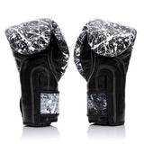 Fairtex BGV14PT Mikrofaser Boxhandschuhe - Kunstkollektionen - Painter Schwarz/Weiß