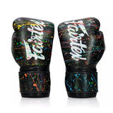 Fairtex BGV14PT Mikrofaser Boxhandschuhe - Kunstkollektionen - Painter Schwarz