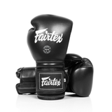Fairtex BGV9C-PLUS Bokshandschoenen - Mexican Style - Zwart – schuin aanzicht