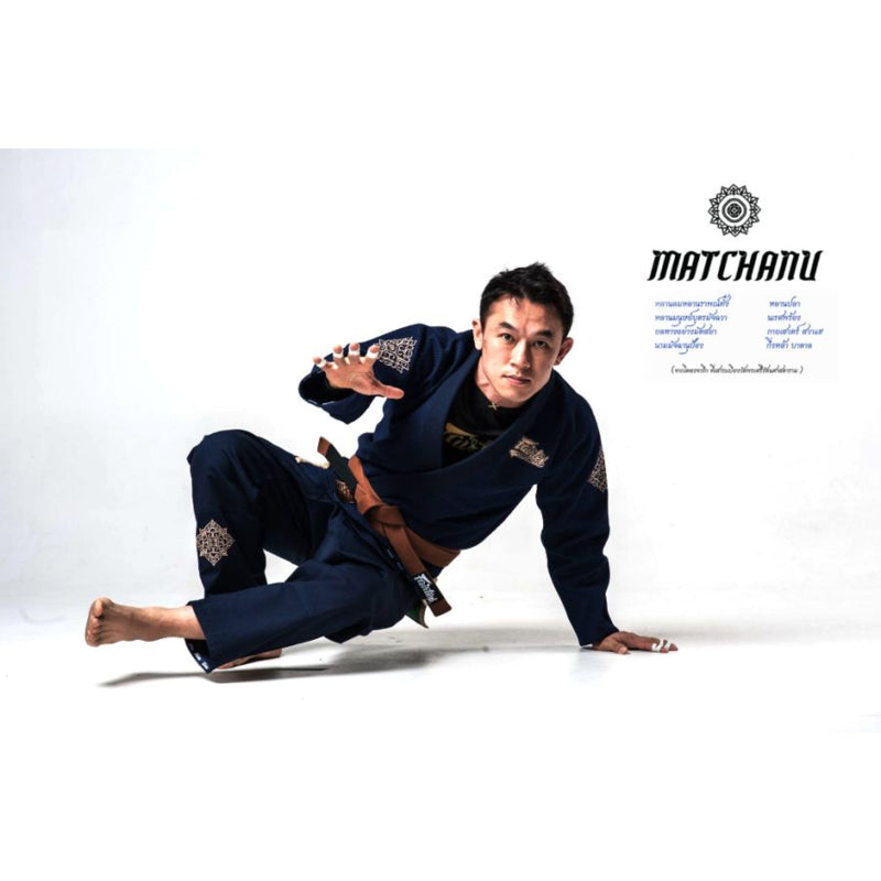 Fairtex BJJ Gi Matchanu - Limited Edition - Blau