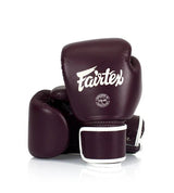 Fairtex BGV16 Boxhandschuhe - Echtes Leder - Maroon