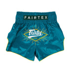 Fairtex BS1907 Muay Thai Shorts - Focus - Grün