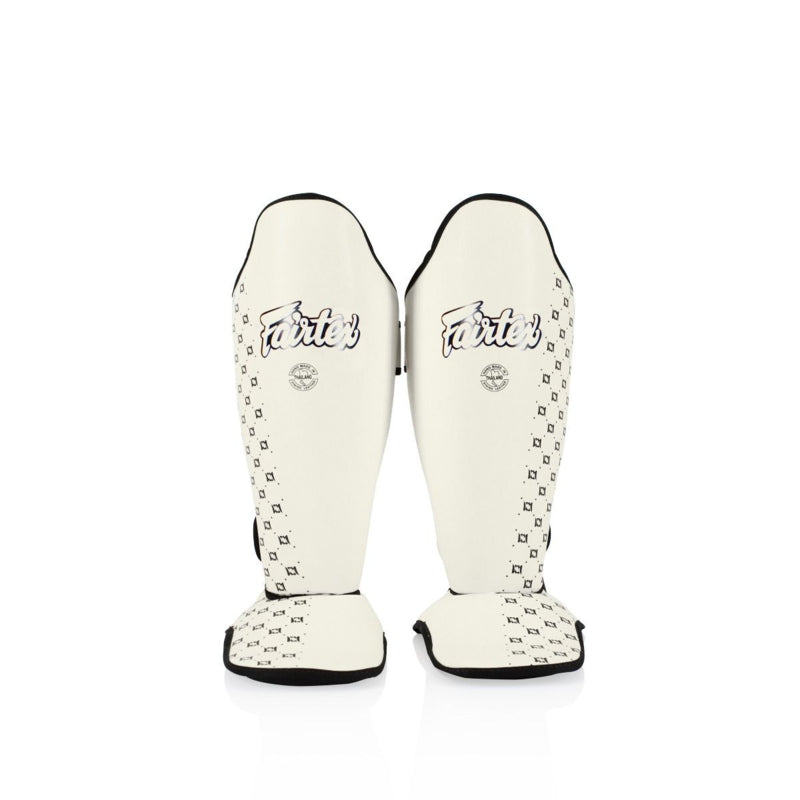 Fairtex SP5 Competition - Schienbeinschoner - Crème Weiß