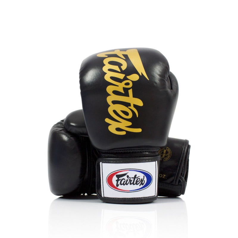 Fairtex BGV19 Deluxe "Tight-Fit" Boxhandschuhe - Schwarz