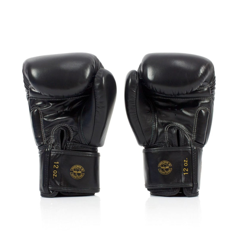 Fairtex BGV19 Deluxe "Tight-Fit" Boxhandschuhe - Schwarz