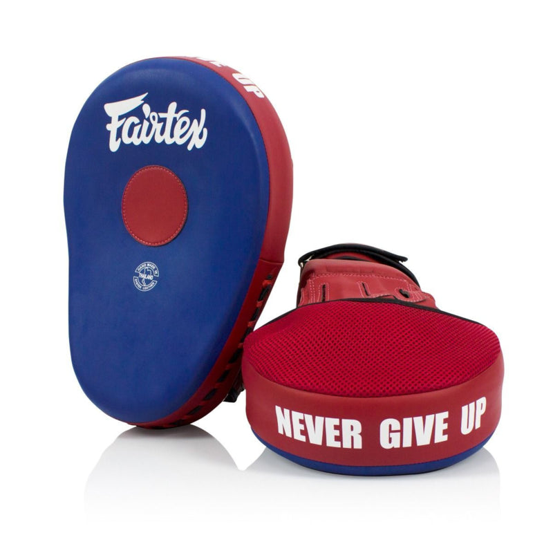 Fairtex FMV13 Maximized Focus Mitts - Blau/Rot