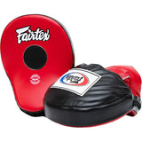 Fairtex FMV9 Ultimate Contoured Focus Mitts - Rot / Schwarz