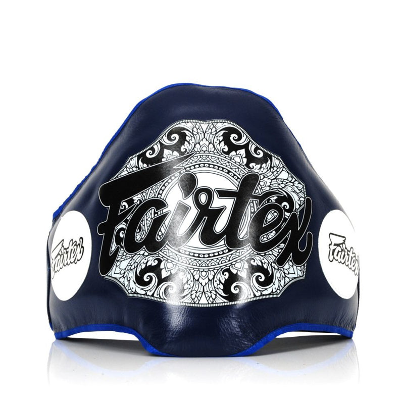 Fairtex BPV2 Leichtgewicht Bauchschutz (A.K.A. "The Champion Belt") - Blau
