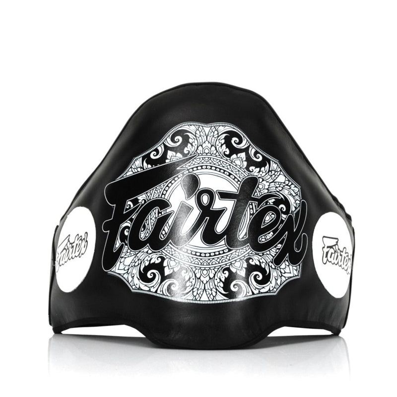 Fairtex BPV2 Leichtgewicht Bauchschutz (A.K.A. "The Champion Belt") - Schwarz