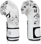 Fairtex BGV14W Mikrofaser Boxhandschuhe - Kunstkollektionen - Graffiti