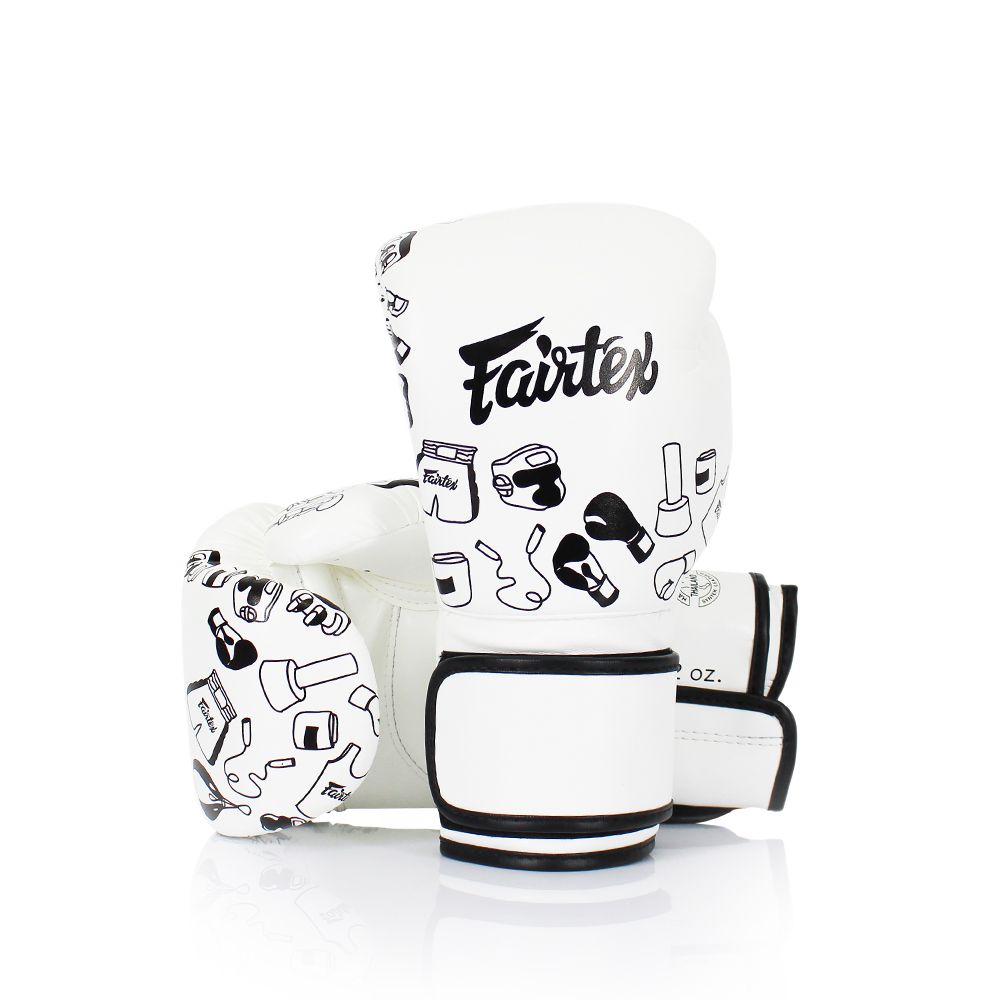 Fairtex BGV14W Mikrofaser Boxhandschuhe - Kunstkollektionen - Graffiti