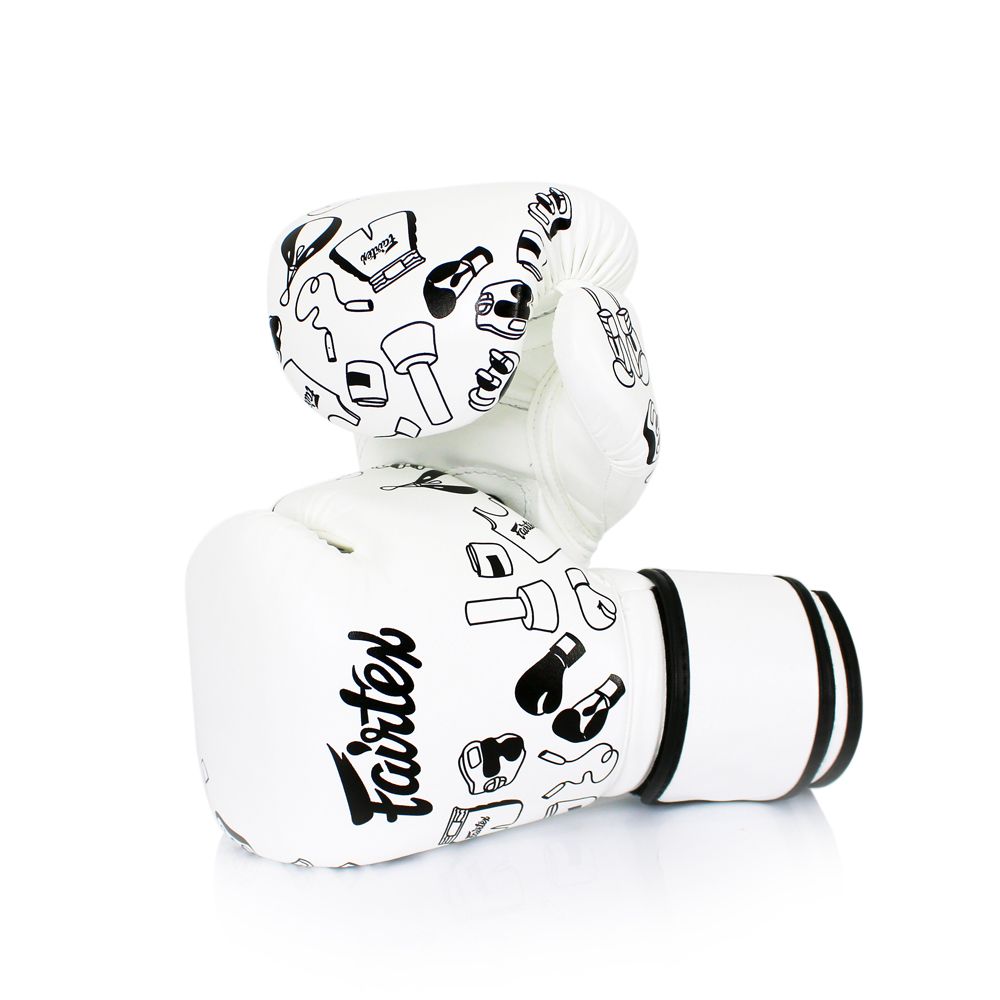 Fairtex BGV14W Mikrofaser Boxhandschuhe - Kunstkollektionen - Graffiti