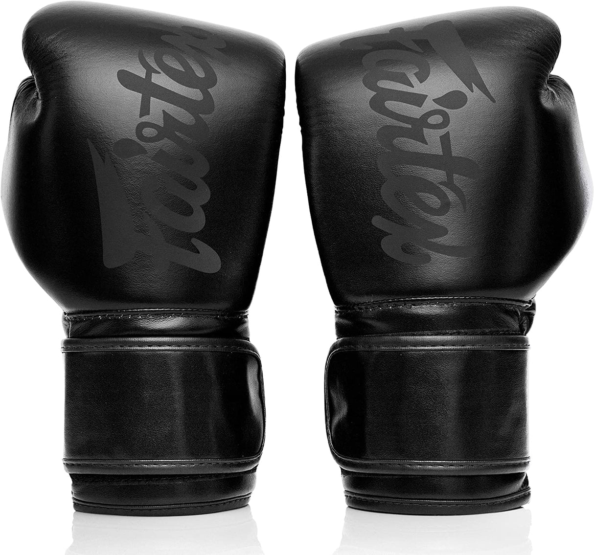 Fairtex BGV14SB Mikrofaser Boxhandschuhe - Kunstkollektionen - Solid Black