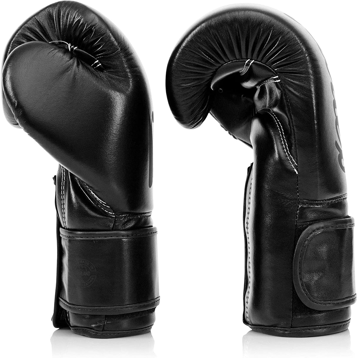 Fairtex BGV14SB Mikrofaser Boxhandschuhe - Kunstkollektionen - Solid Black