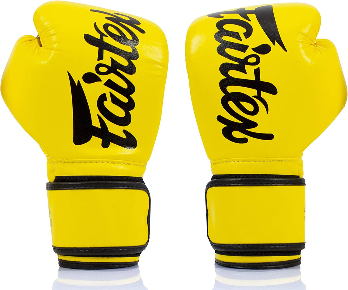 Fairtex BGV14 Mikrofaser Boxhandschuhe - Gelb