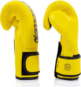 Fairtex BGV14 Mikrofaser Boxhandschuhe - Gelb