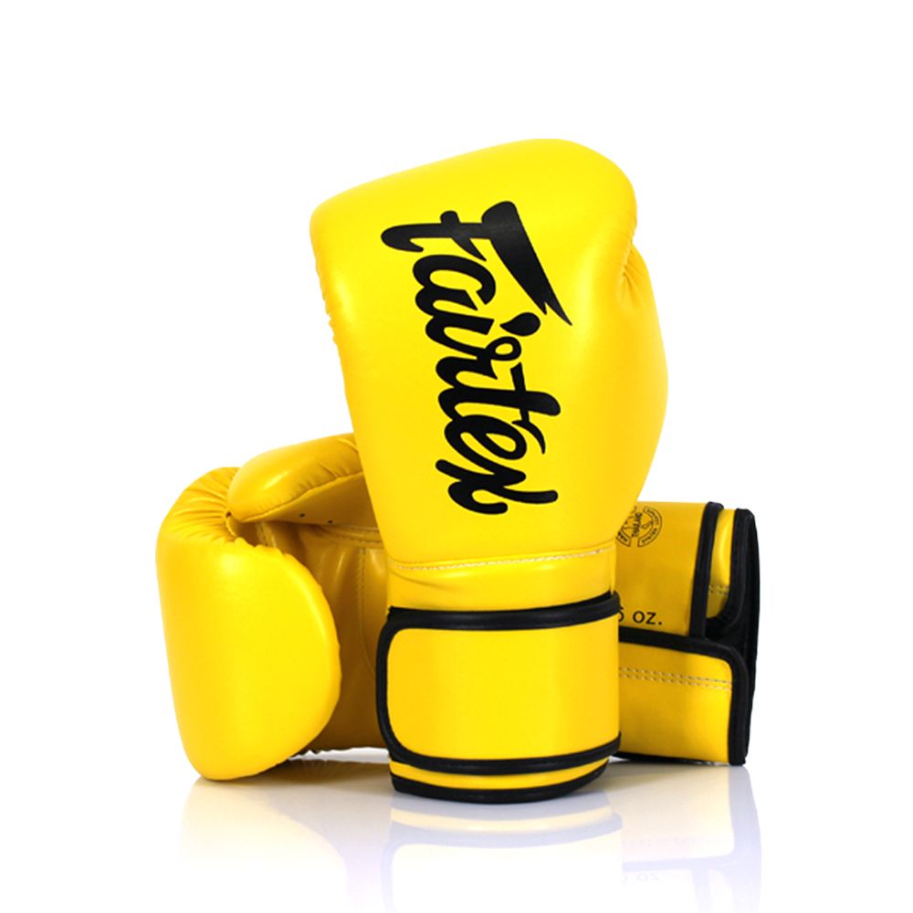Fairtex BGV14 Mikrofaser Boxhandschuhe - Gelb