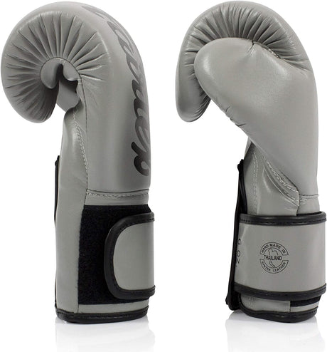 Fairtex BGV14 Mikrofaser Boxhandschuhe - Grau