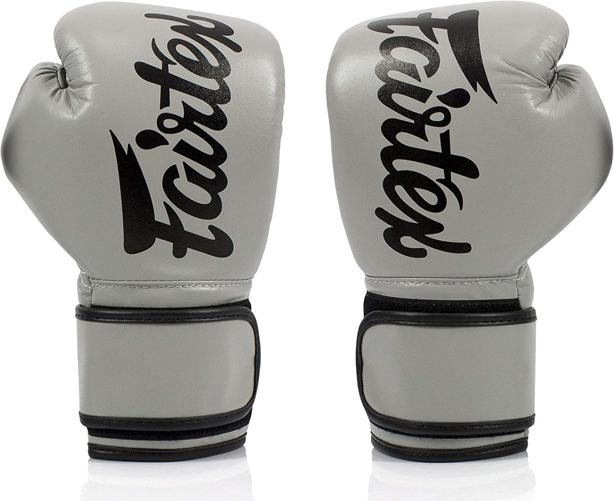 Fairtex BGV14 Mikrofaser Boxhandschuhe - Grau