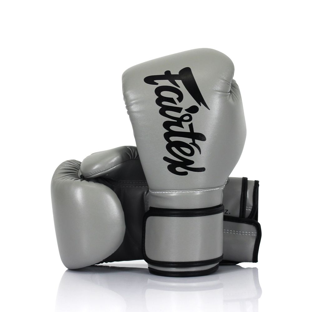Fairtex BGV14 Mikrofaser Boxhandschuhe - Grau