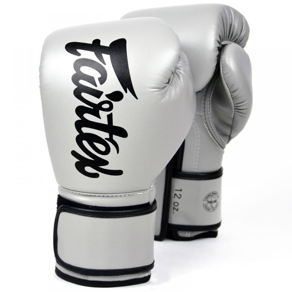 Fairtex BGV14 Mikrofaser Boxhandschuhe - Grau