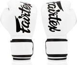 Fairtex BGV14 Mikrofaser Boxhandschuhe - Weiß
