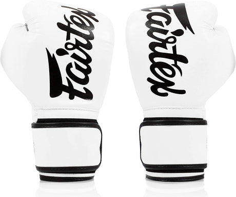 Fairtex BGV14 Mikrofaser Boxhandschuhe - Weiß
