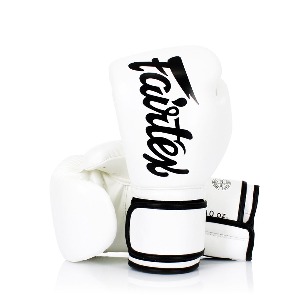 Fairtex BGV14 Mikrofaser Boxhandschuhe - Weiß