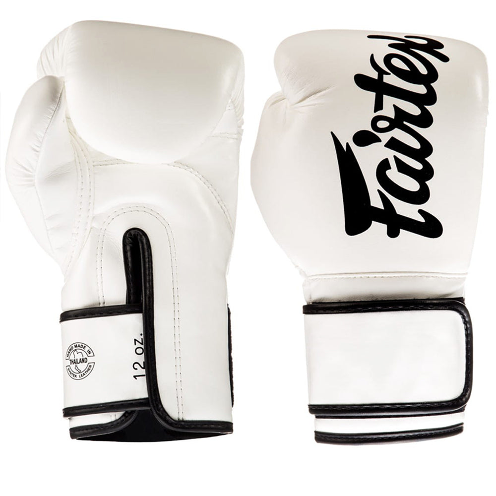 Fairtex BGV14 Mikrofaser Boxhandschuhe - Weiß