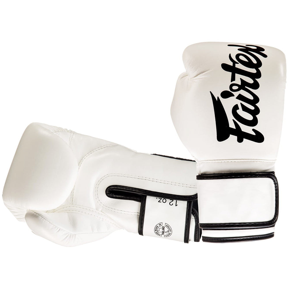 Fairtex BGV14 Mikrofaser Boxhandschuhe - Weiß