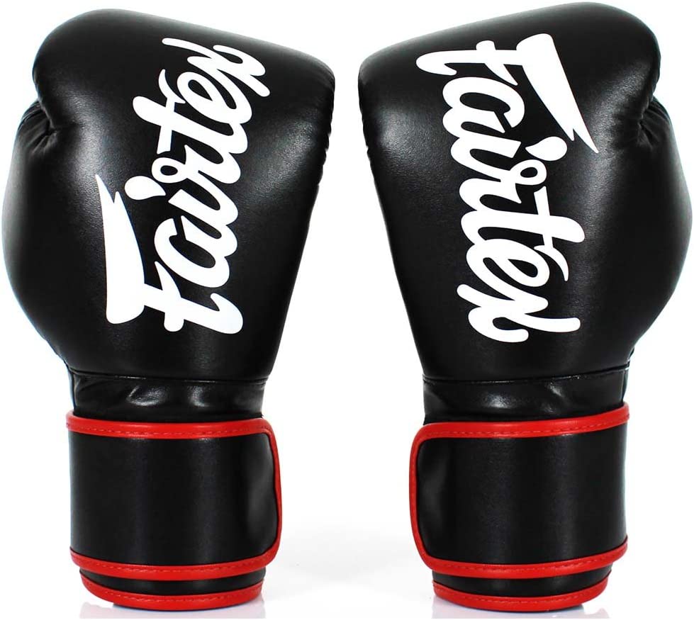 Fairtex BGV14 Mikrofaser Boxhandschuhe - Schwarz