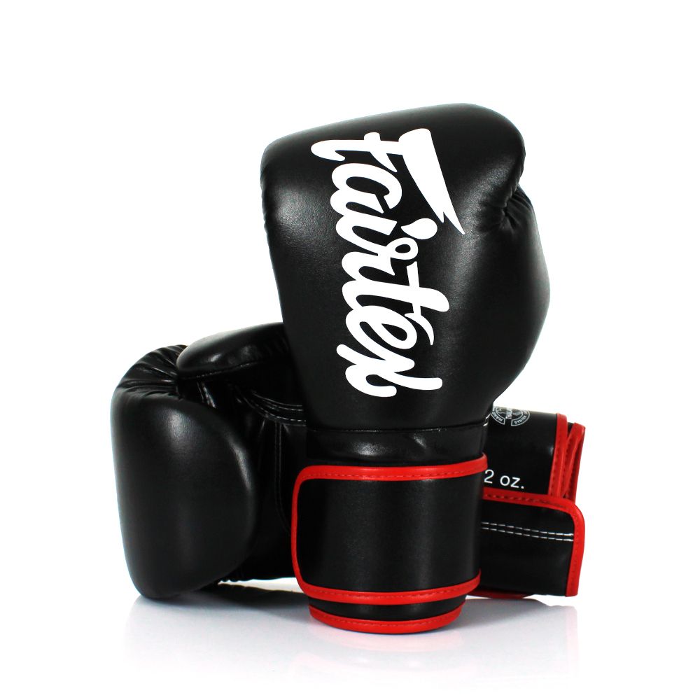 Fairtex BGV14 Mikrofaser Boxhandschuhe - Schwarz