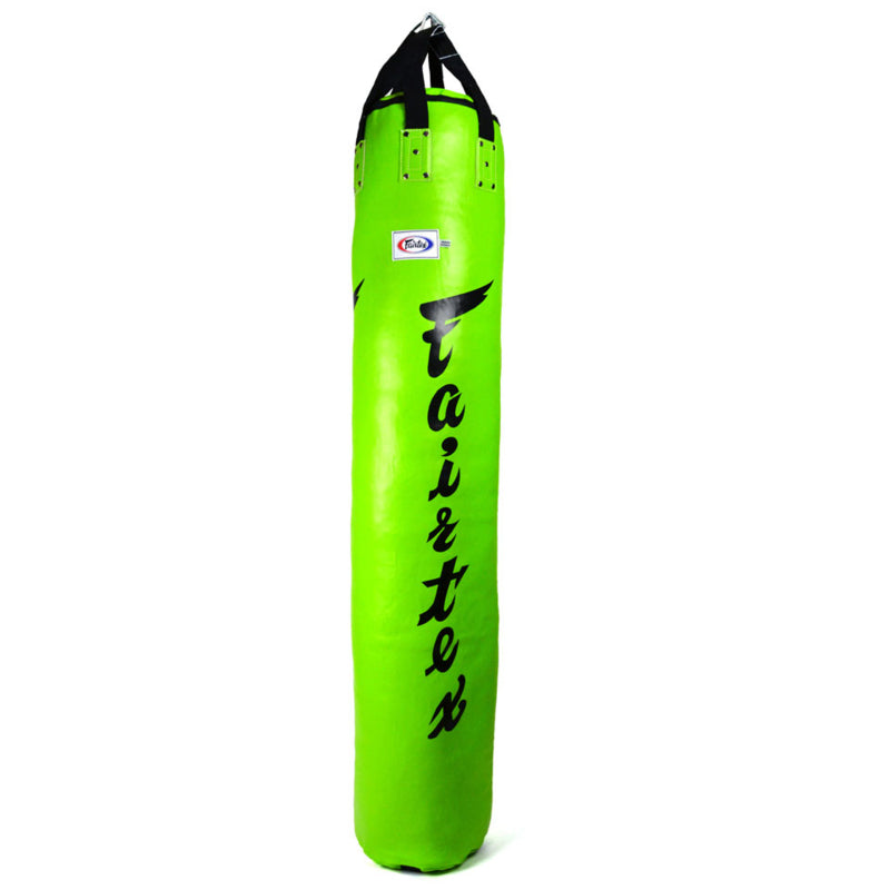Fairtex HB6 Muay Thai Banana Bag - 180 cm - Ungefüllt - Grün