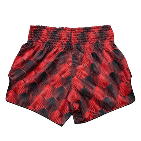 Fairtex BS1919 Muay Thai Shorts - Rot/Schwarz